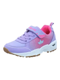 Sportliche Schnürschuhe in Lila