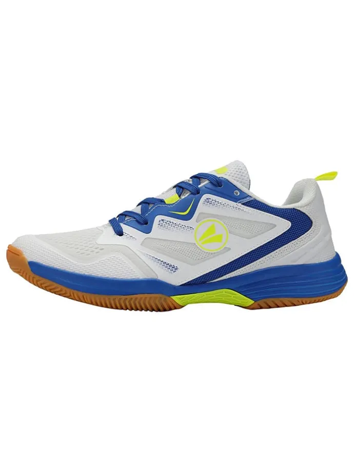 Sportschuhe "Gitter" in Weiß/ Blau/ Gelb