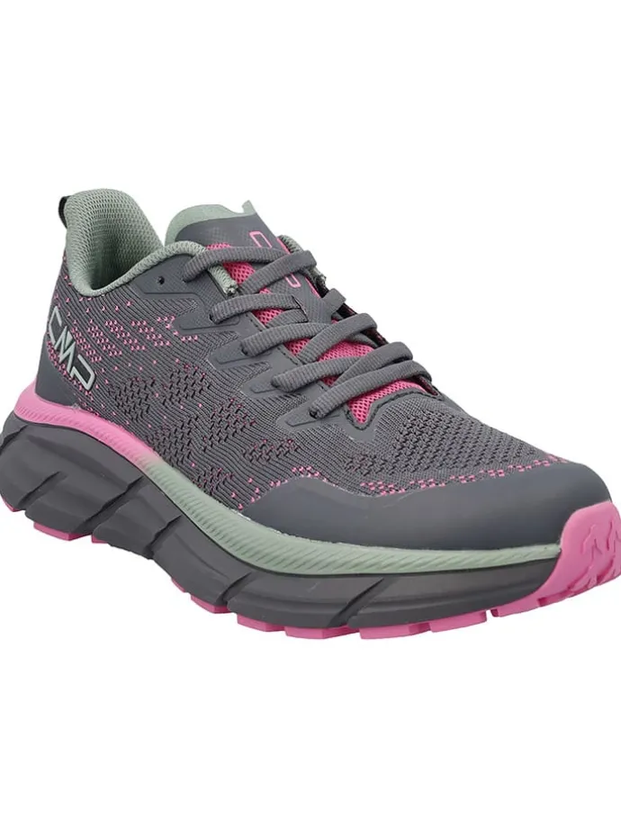 Sportschuhe "Rahmsy" in Grau/ Pink
