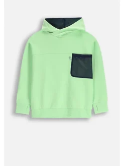 Sport-Sweatshirt in limonengrün