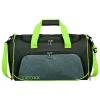 Sporttasche "BOOM!" in Anthrazit/ Schwarz - (L)43,5 x (H)26 x (T)24 cm