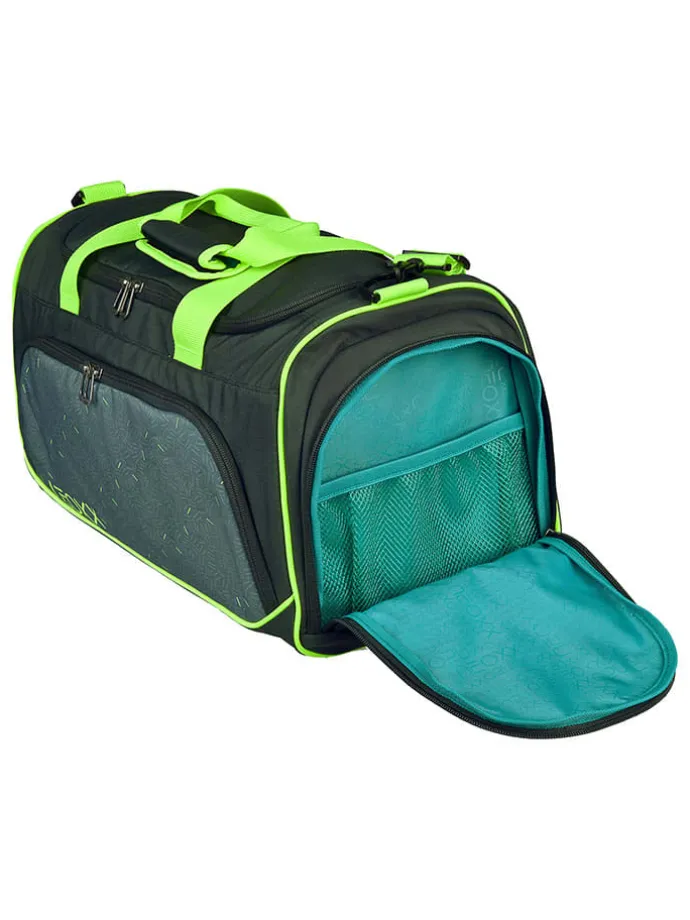 Sporttasche "BOOM!" in Anthrazit/ Schwarz - (L)43,5 x (H)26 x (T)24 cm