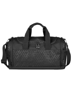 Sporttasche "Champ" in Schwarz - (L)41 x (B)22 x (H)20 cm