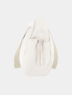 Sporttasche in Creme - (B)34 x (H)45 x (T)12 cm