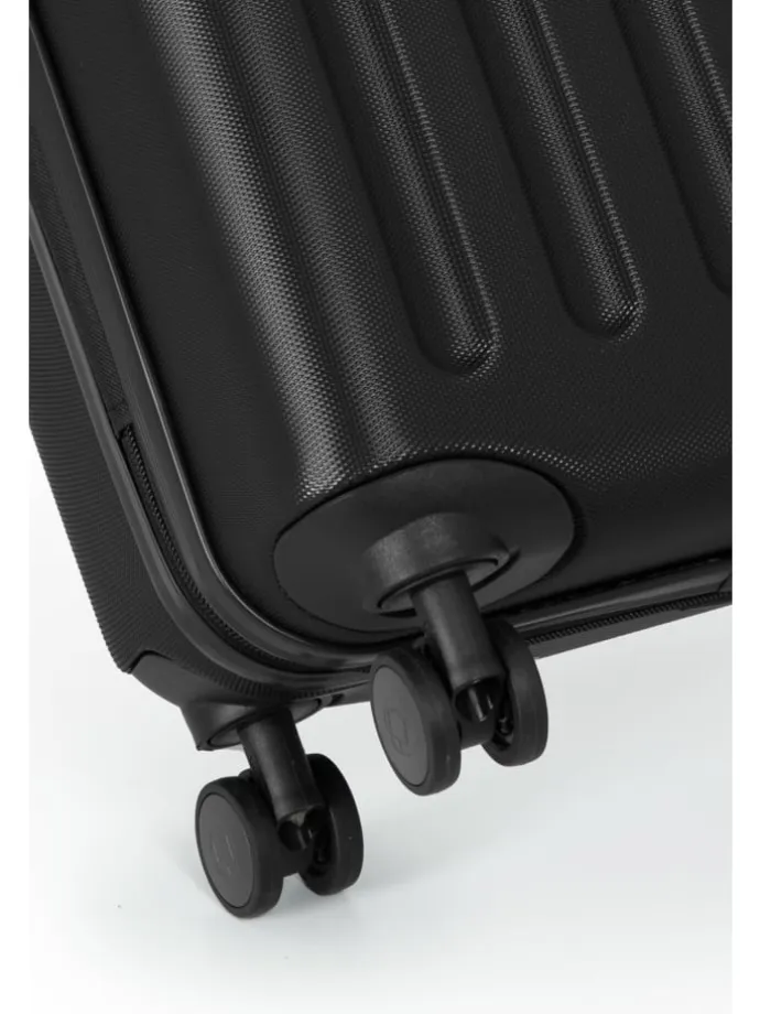 Spree - Handgepäck Koffer Trolley, 55 x 35 x 20 cm, 33 Liter in Schwarz