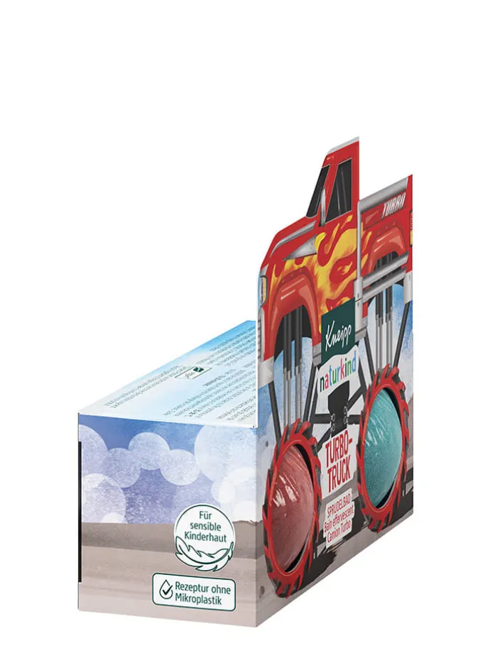 Sprudelbad "Naturkind - Turbo-Truck", 2 Stück, je 50 g