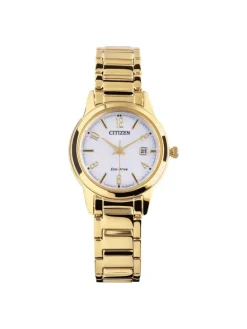Stahl Quarzuhr Citizen Gold