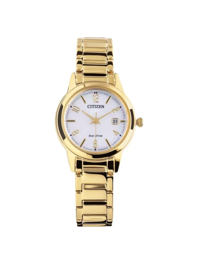 Stahl Quarzuhr Citizen Gold