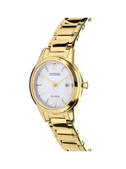 Stahl Quarzuhr Citizen Gold