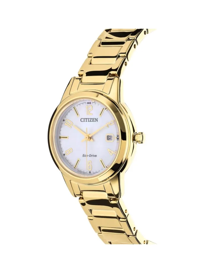 Stahl Quarzuhr Citizen Gold