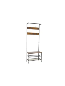 Standgarderobe Mano in braun