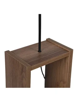 Standleuchte in Hellbraun/ Beige - (H)150 x Ø 38 cm