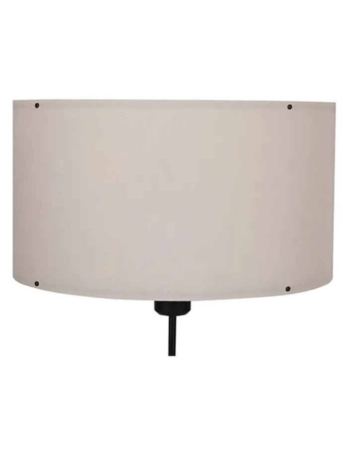 Standleuchte in Hellbraun/ Beige - (H)150 x Ø 38 cm