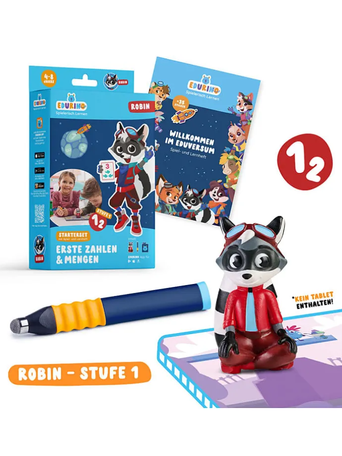 Starterset "Robin 1 - Zahlen & Mengen" - ab 4 Jahren