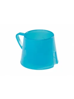Steady Cup stapelbare Trinklerntasse Trinklernbecher mit breitem Boden (2er Set)