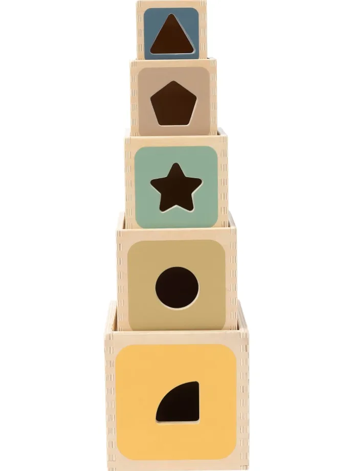 Steck- und Stapelspiel in bunt