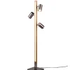 Stehleuchte MARLEY in Nickel matt