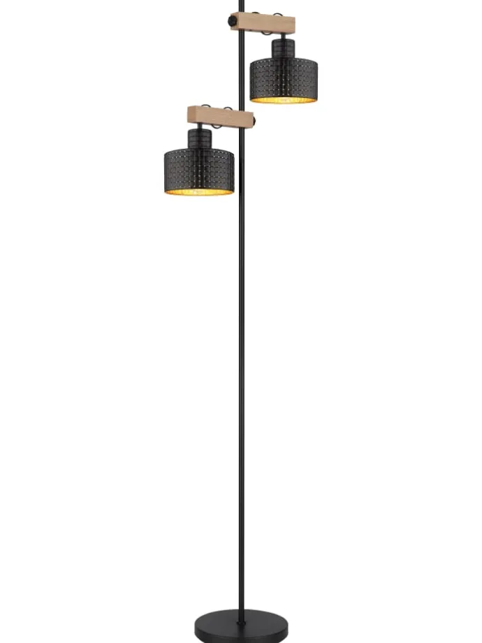 Stehleuchte "RIELLY" in black
