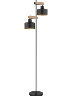 Stehleuchte "RIELLY" in black