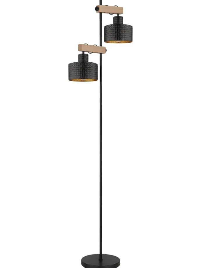 Stehleuchte "RIELLY" in black