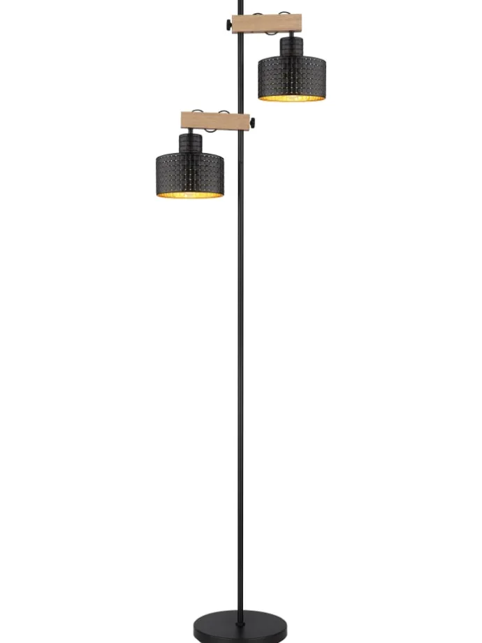 Stehleuchte "RIELLY" in black