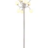 Stehleuchte "RIHA" in silver