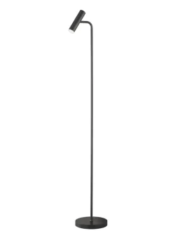Stehleuchte Stina in schwarz - (H) 154 cm x Ø 23 cm