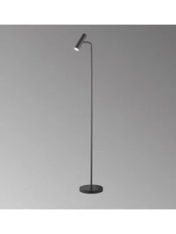 Stehleuchte Stina in schwarz - (H) 154 cm x Ø 23 cm