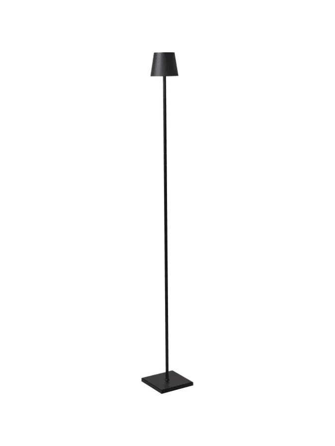 Stehleuchten GAVARRESA in Schwarz - (W) 15 x (H) 131 x (L) 15 cm