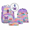 Step by Step CLOUD FLASH Schulranzen-Set "Butterfly Luna", 5-teilig