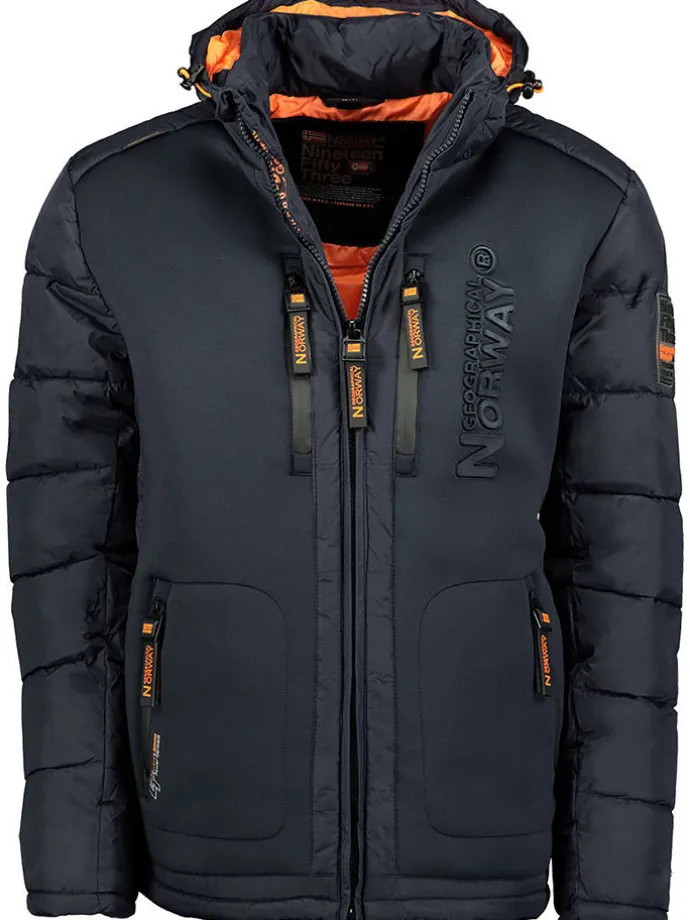 Steppjacke "Beachwood" in Dunkelblau