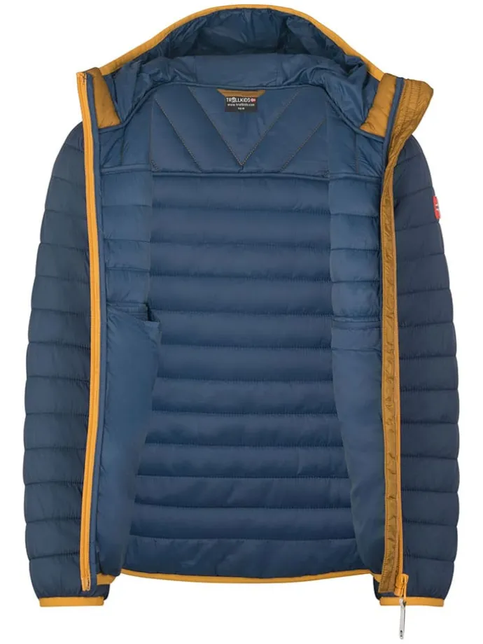 Steppjacke "Eikefjord" in Dunkelblau
