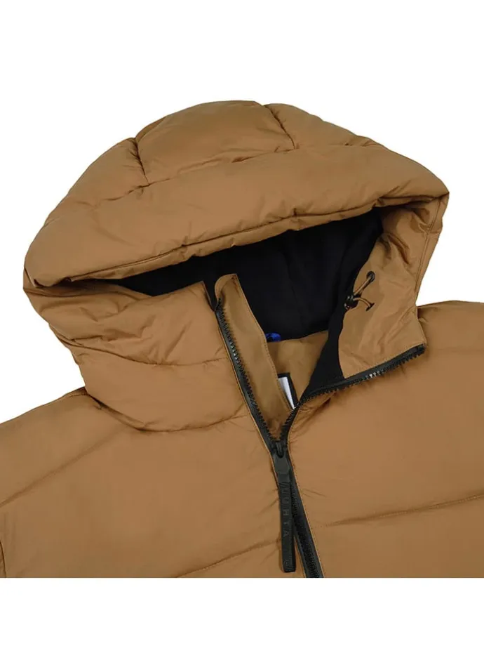Steppjacke "Hatula" in Hellbraun