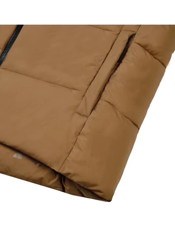 Steppjacke "Hatula" in Hellbraun