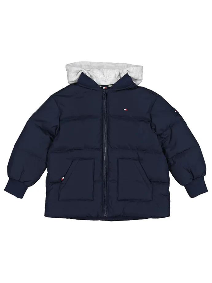 Steppjacke in Dunkelblau