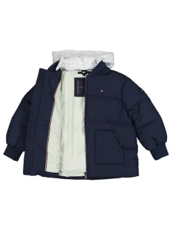 Steppjacke in Dunkelblau