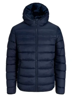 Steppjacke in Dunkelblau