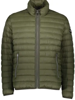 Steppjacke in Dunkelgrün