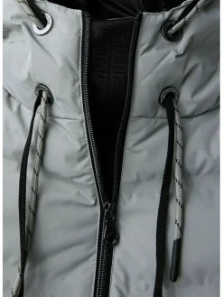 Steppjacke in Grau