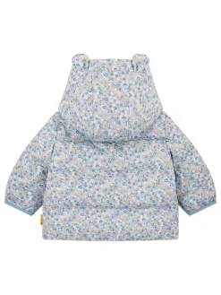 Steppjacke in Hellblau