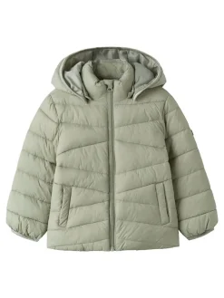 Steppjacke in Hellgrün
