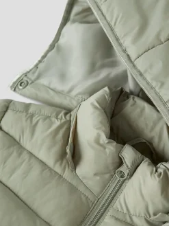 Steppjacke in Hellgrün