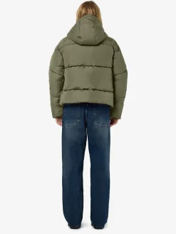 Steppjacke in Khaki