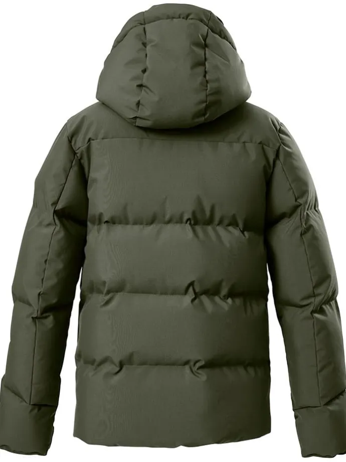 Steppjacke in Khaki