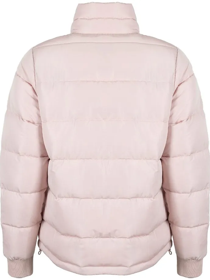 Steppjacke in Rosa