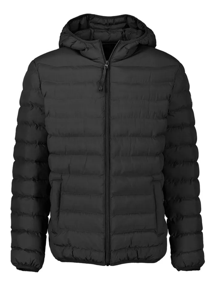 Steppjacke in Schwarz
