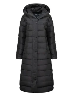 Steppmantel "Constanceak" in Schwarz