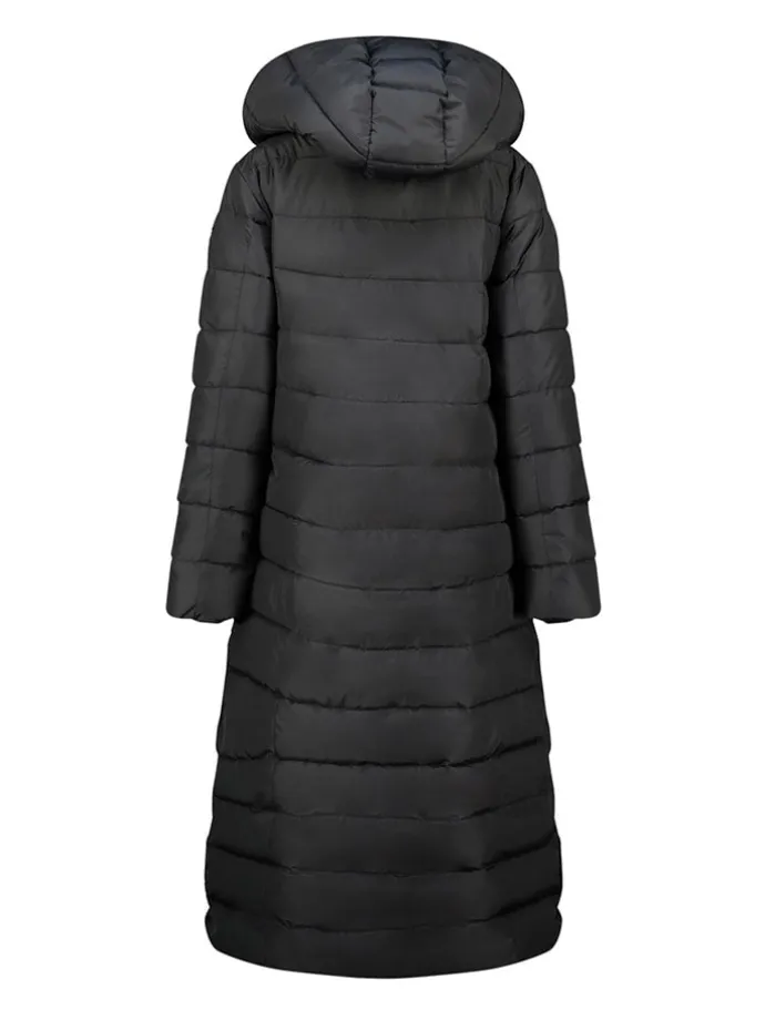 Steppmantel "Constanceak" in Schwarz