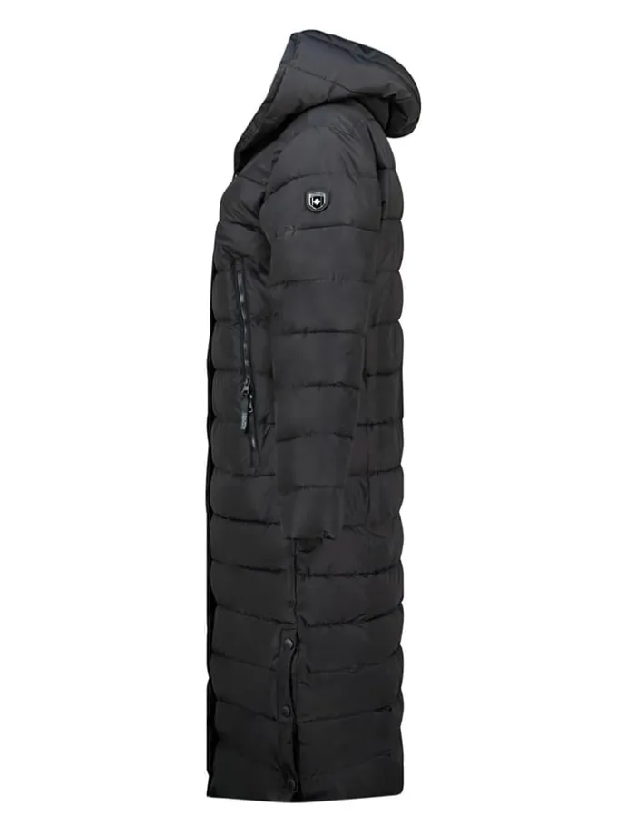 Steppmantel "Constanceak" in Schwarz