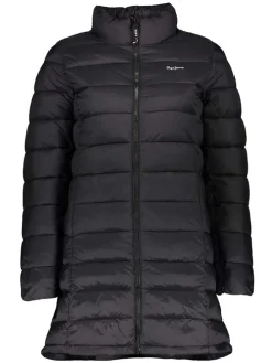Steppmantel in Schwarz